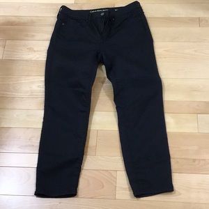Calvin Klein Ankle Skinny Jeans-black size W10